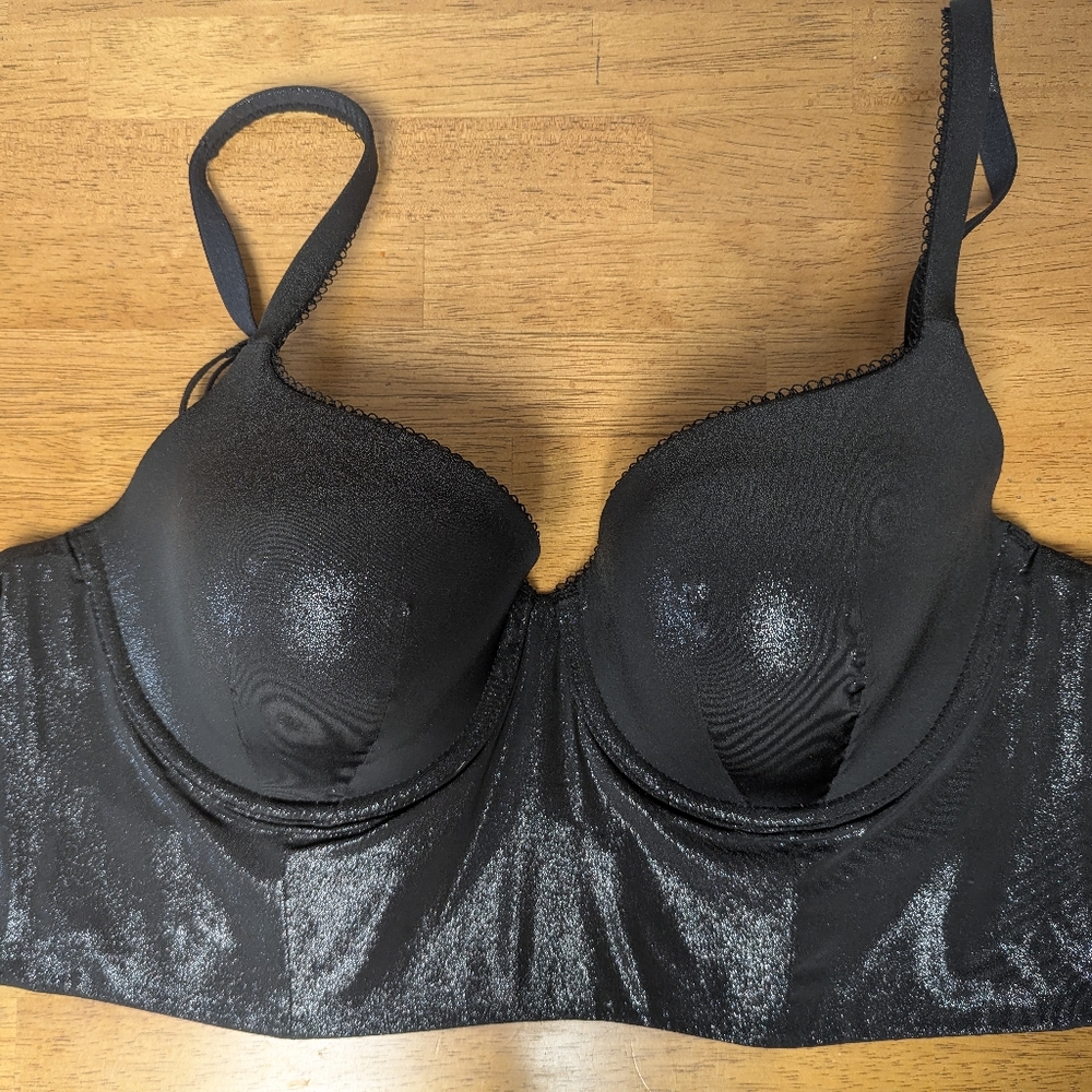 Victoria's Secret Black Full Coverage Bra with Underwire